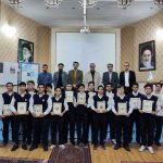 جشن تجلیل از دانش آموزان برتر